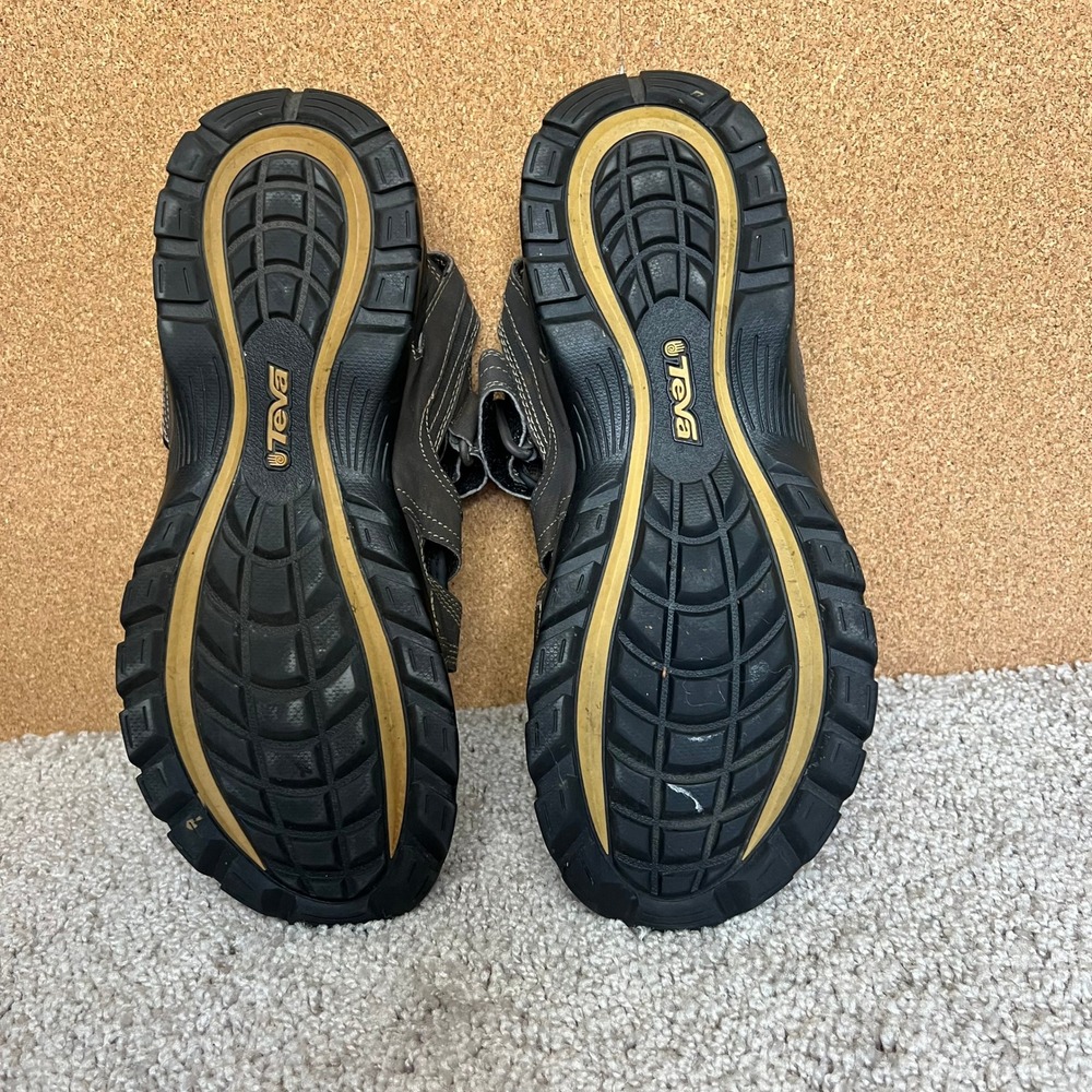 Teva Forebay Water Sandal Mens 9 Brown Adjustable Strap Quick‎ Dry - Picture 2 of 6